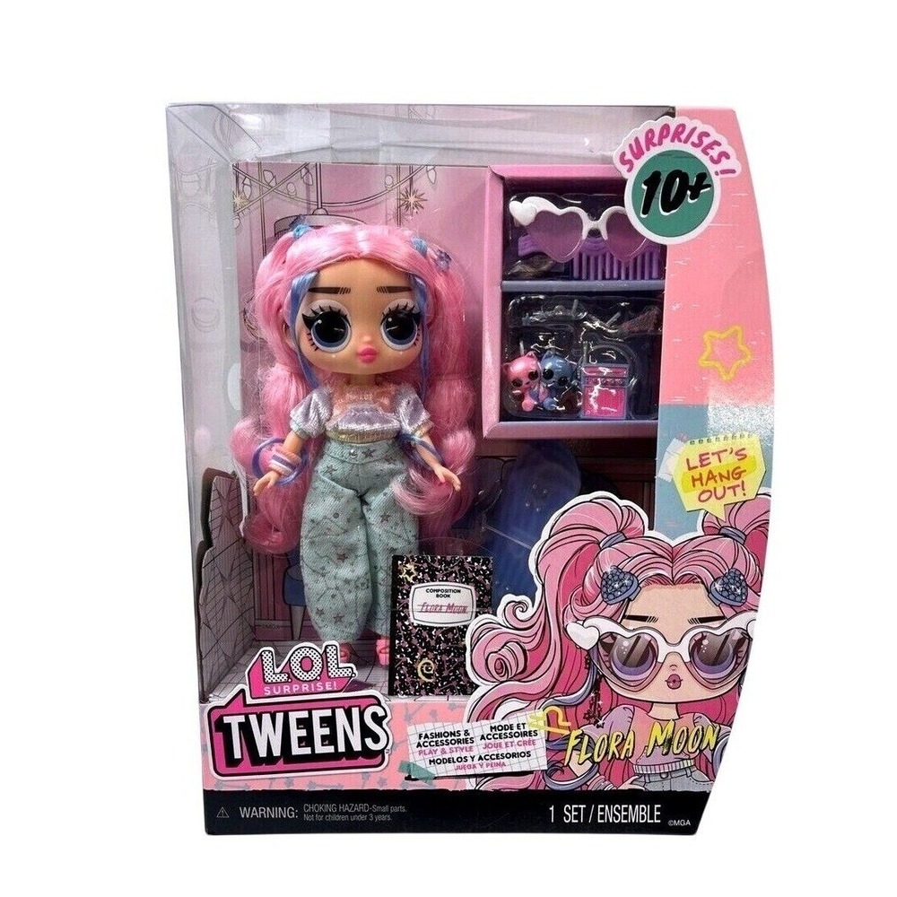 LOL Surprise Tweens Fashion Doll Flora Moon with 10+ Surprises - New in Box!